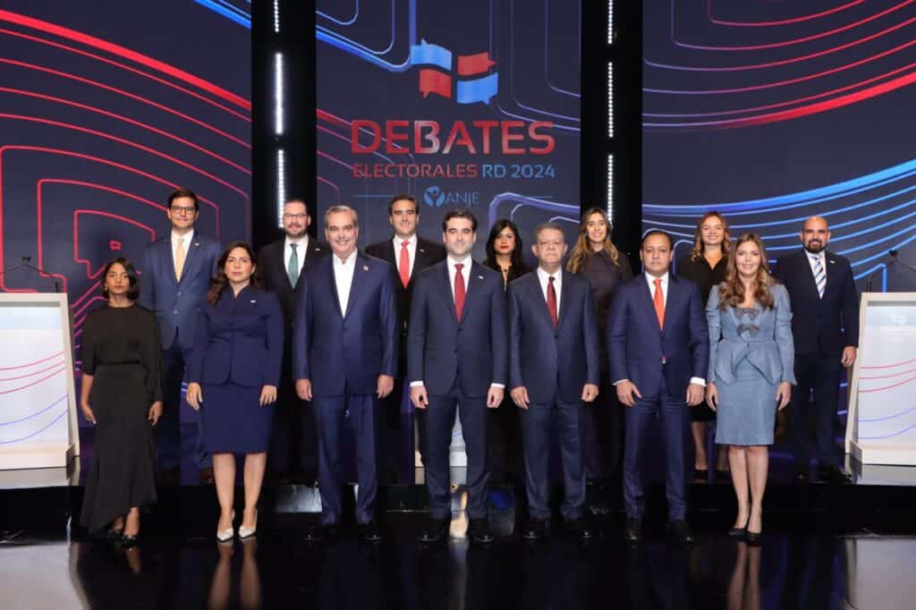 anje celebra primer debate presidencial 2024
