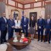 El presidente Luis Abinader ofrece almuerzo a funcionarios del Fondo Monetario Internacional