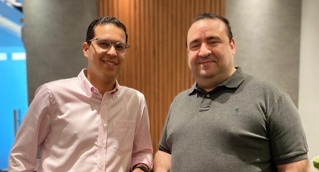 Michael Jacobo y Jorge Vargas fundador de Venture.do