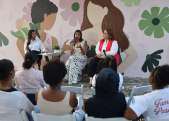 Brenda Cruceta, Penélope Jiménez y Ancris Lied del BHD (1)