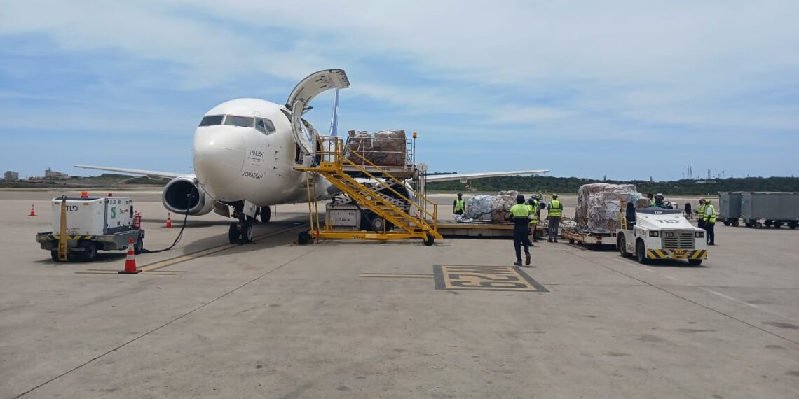 ayuda humanitaria venezuela air cargo hub