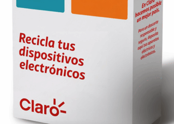 recicla con claro contenedor reciclaje electro