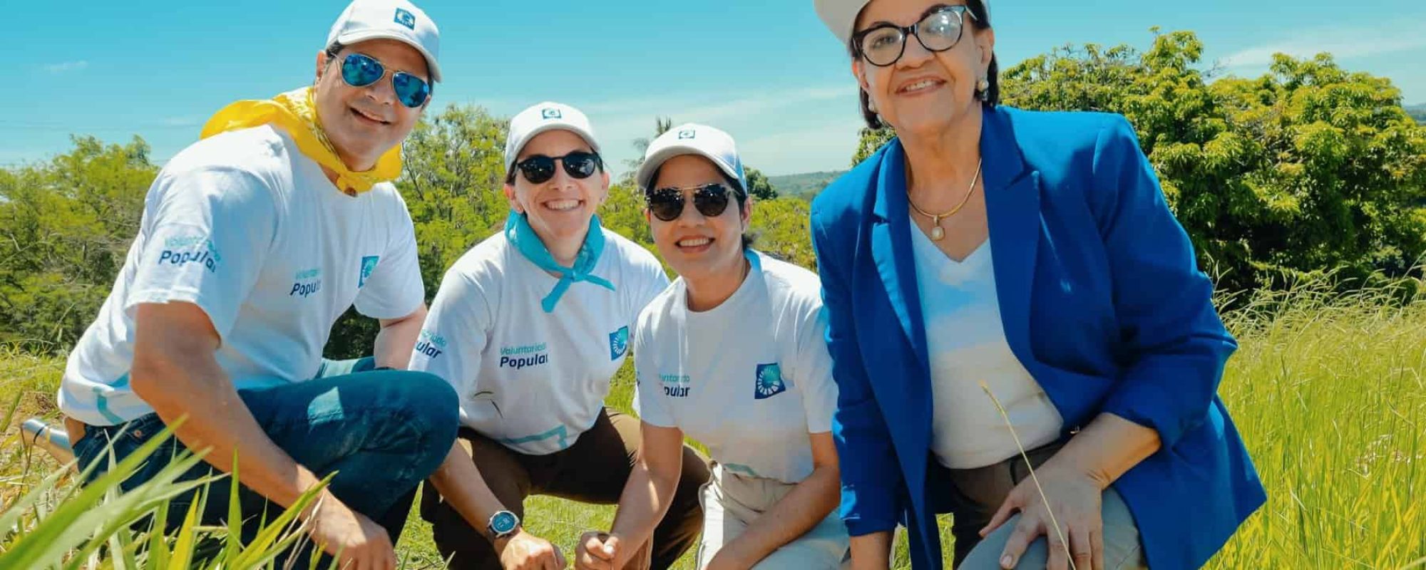 los señores Robinson Bou, Patricia Rodríguez, Mariel Bera e Inmaculada Adames.