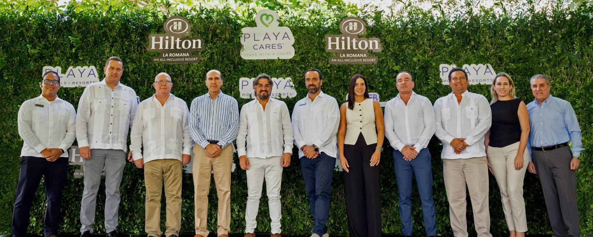 inauguración de parque solar en Hotel Hilton La Romana